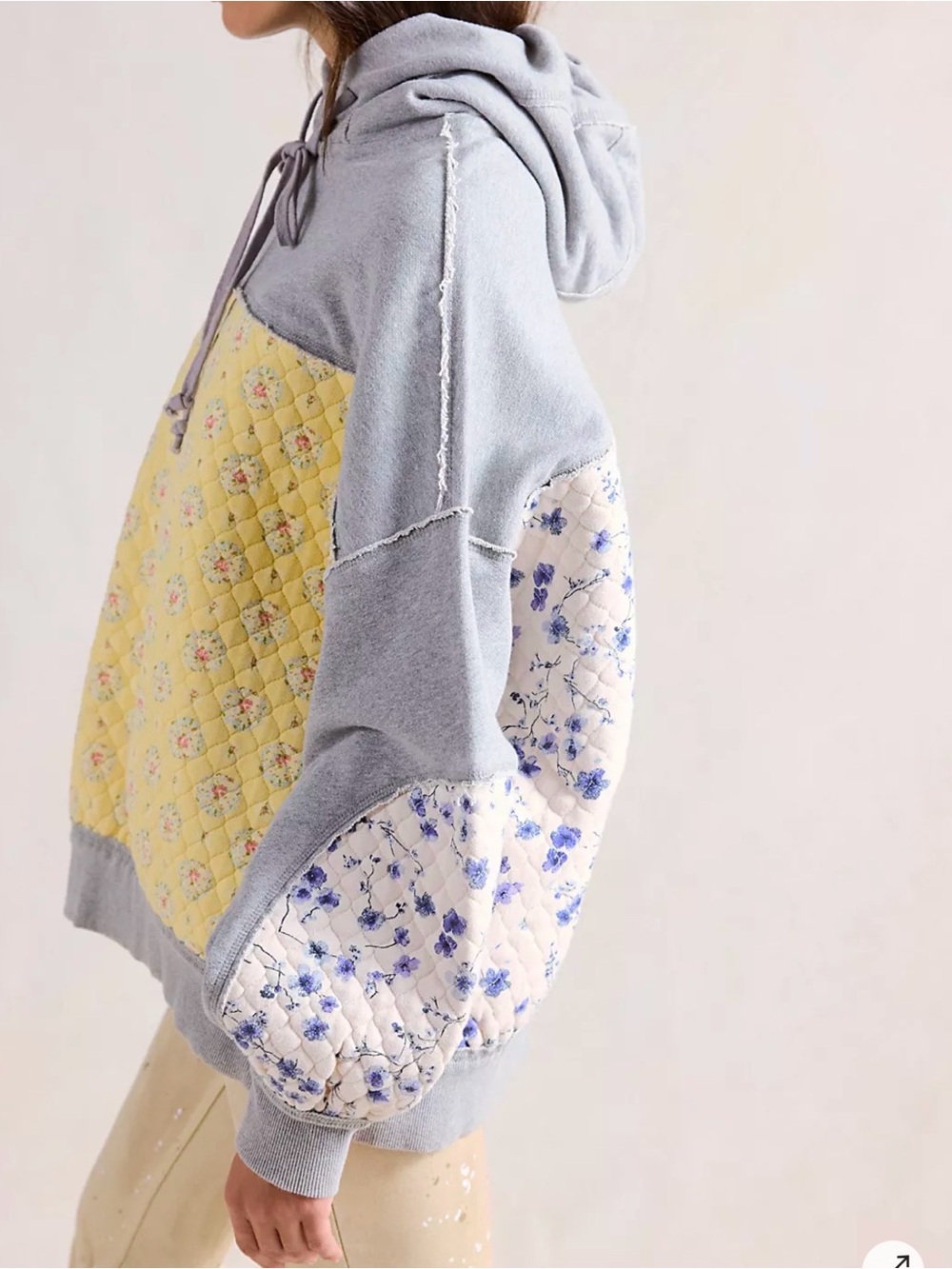 NWT We The Free Get Ditsy Hoodie - Picture 3 of 6